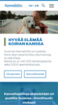 Mobile Screenshot of kennelliitto.fi